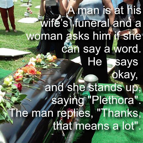 Word At Funeral Jokes Of The Day 59077