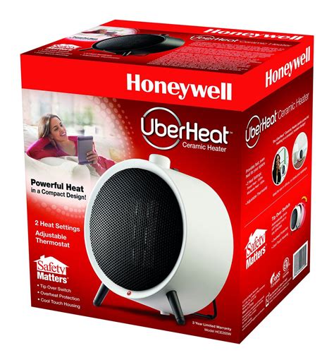 Honeywell HCE200W UberHeat Ceramic Heater White ** Click image for more
