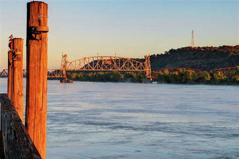 Fort Smith Arkansas River Bridge Photograph By Gregory Ballos