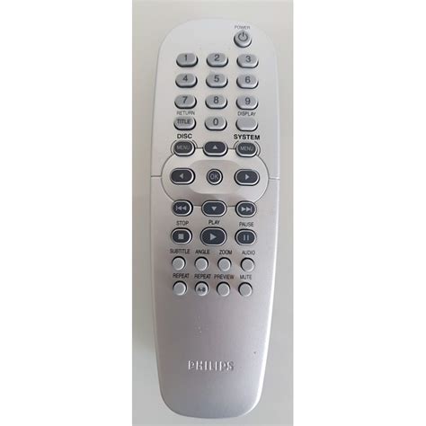 The Copy Of Remote Original Remote Philips Dvd Vcr Vhs Ok Pri