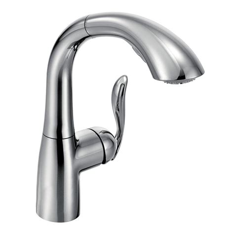 The noell collection embodies elaborate traditional designs to enhance the style and design of any home. MOEN Arbor Single-Handle Pull-Out Sprayer Kitchen Faucet ...