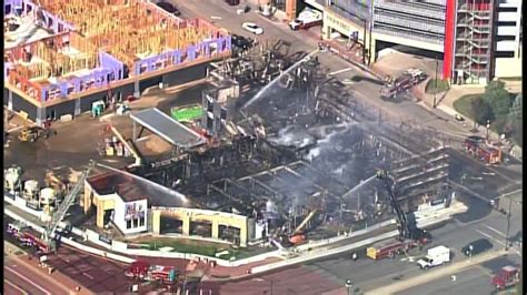 Crews Knock Down Flames After Massive Fire Engulfs Downtown St Paul