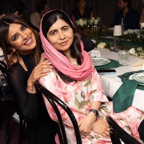 priyanka chopra and malala yousafzai enjoy a night out together in nyc lens