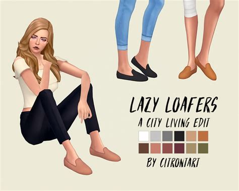 Sims 4 Flats Cc Best Custom Women S Shoes Worth Downloading Fandomspot