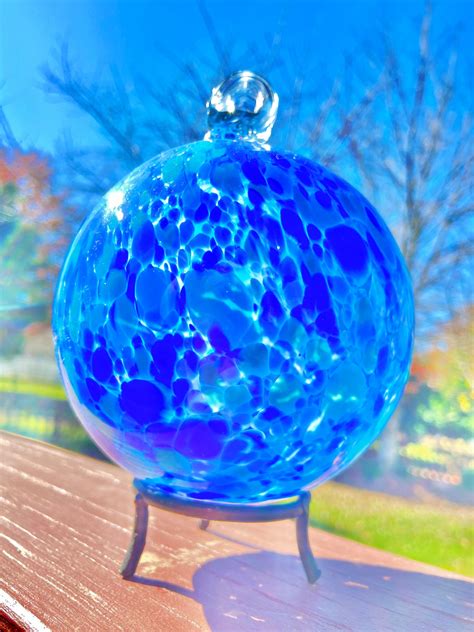 Extra Large 5 Art Glass Sphere Orb Friendship Ball Gazing Etsy