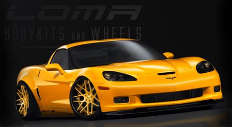 Loma Motorsports Chevrolet Corvette Gt2 Widebody Conversion 2005 2012