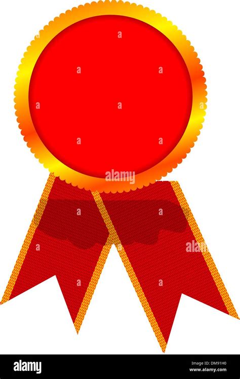 Illustration Of Award Rosette Stock Vector Image And Art Alamy