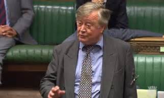 Forlorn Ken Clarke S Face Turned A Worrying Shade Of Purple Quentin Letts Yesterday In