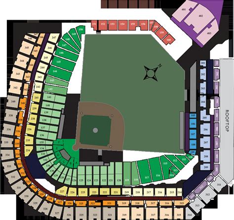 Rockies Seating Chart With Rows