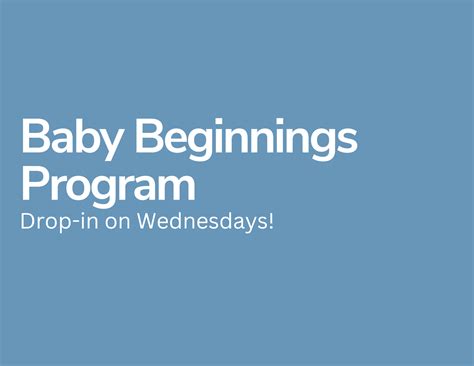 Baby Beginnings Program Mfht