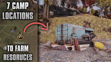 7 Camp Locations With Resource Extractors You Need To Use Fallout 76
