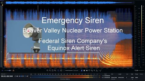 Beaver County Emergency Alert Siren - YouTube