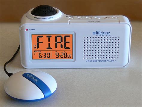 It is both a smoke alarm and a carbon monoxide detector in one unit saving you both the money and effort in installation a different unit for each function. Lifetone HL Bedside Fire Alarm and Clock | Canadian ...