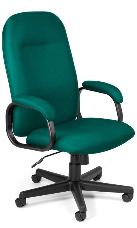 All good office task chairs come with a handle activated gas cylinder which uses your body weight to compress the gas downwards, but when the handle is released, the compressed gas is released and the chair rises. Fabric Office Chair: Teal finish Value Series Executive ...