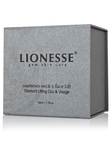 Diamond Neck And Face Lift Cream Gem Infused Skin Care Lionesse