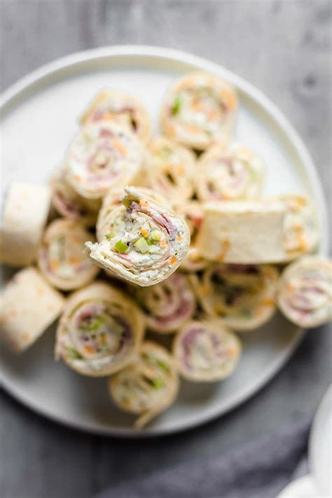 Everyone gets to choose his or her favorite flavor or color. Ham and Cheese Roll Ups (Tortilla Roll Ups) - VIDEO!!