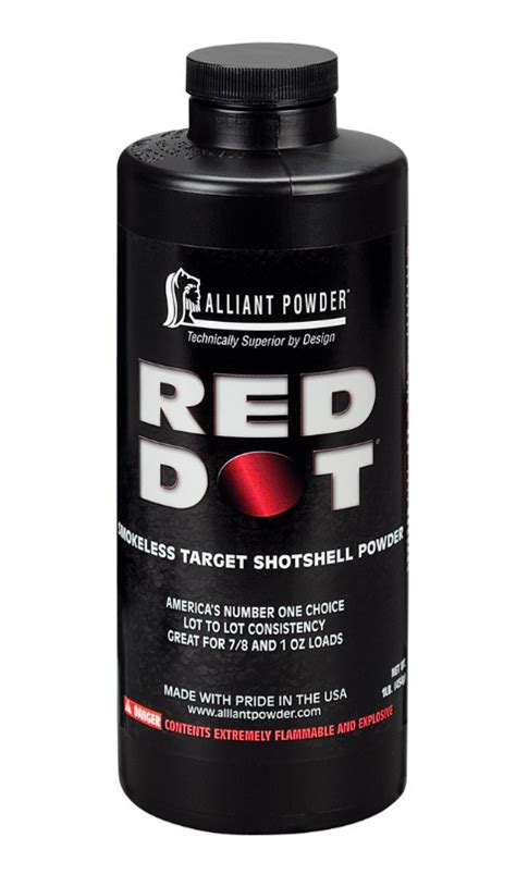 Alliant Red Dot Smokeless Target Shotshell Powder 1lb Vanguard Reloading