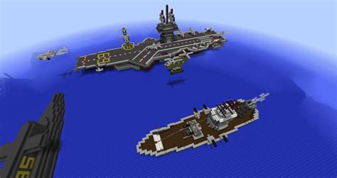 Naval Fleet In Progress Minecraft Map