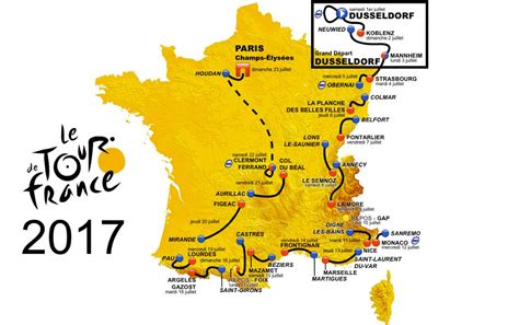 Tour De France Route 2017 Kakyong