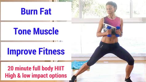 Hiit 43 20 Minute Full Body Hiit Workout To Burn Fat