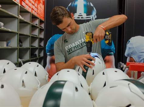 Hiring Student Equipment Managers Helmet Tracker