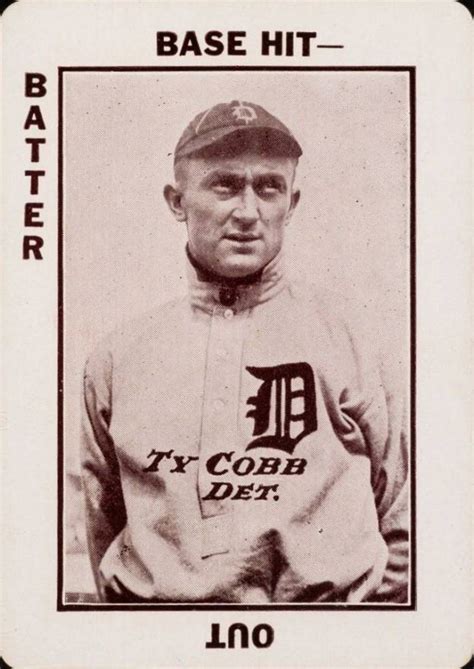 1913 National Game Ty Cobb 11 Baseball Vcp Price Guide