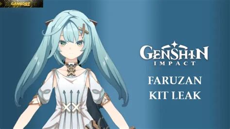 Genshin Impact Faruzan Kit Gameplay Elemental Skills Burst Passive
