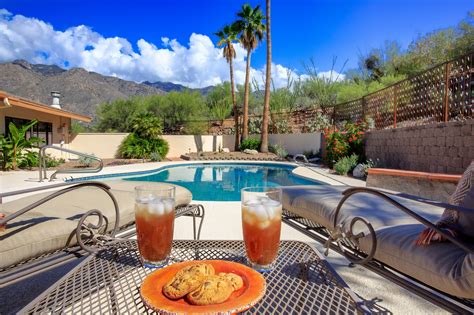 A World Apart Catalina Foothills Home Heated Pool Houses For Rent In