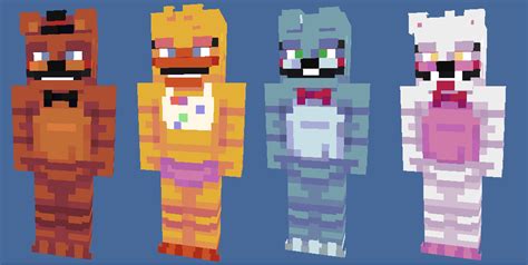 Fnaf 2 Toy Animatronics 7 Skins Minecraft Skin