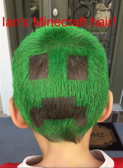 Minecraft Steve Haircut
