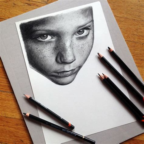 Pencil Drawing In Progress By Atomiccircus Displaying Kids Artwork