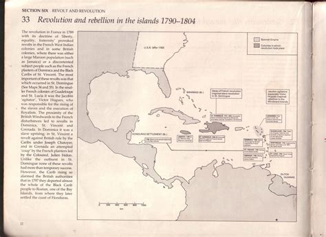 Caribbean History In Maps Sjc History Department