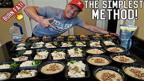 How To Meal Prep For The Entire Week Bodybuilding Shredding Diet Meal Plan Bodybuilding Thrill