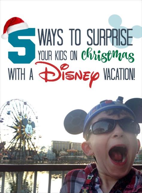 Disney Vacation Surprise Ideas T Disney Trip Reveal Disney Trip