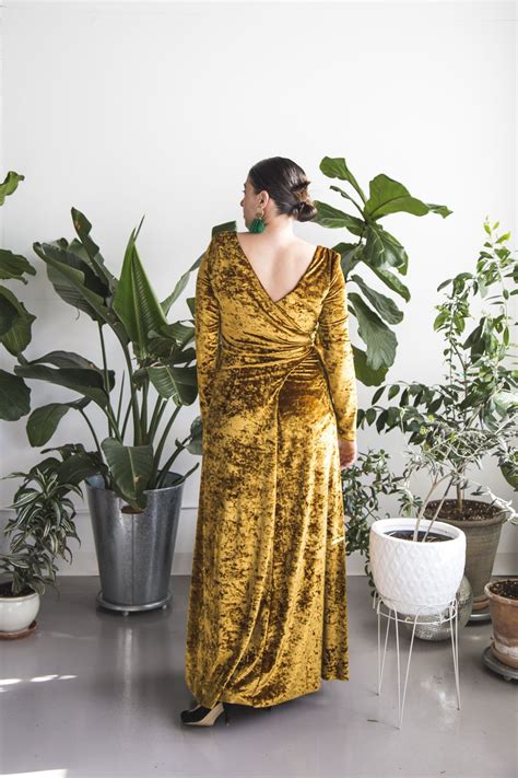 Dripping In Crushed Velvet The Ultimate Holiday Wrap Dress Wrap