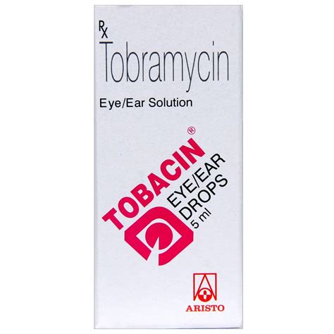 Tobacin Eyeear Drops 5 Ml Uses Side Effects Price Apollo Pharmacy