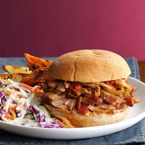 Pressure Cooker Italian Pulled Pork Sandwiches Recipe How To Make It Taste Of Home