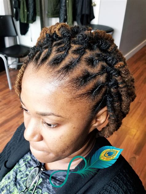 Unique Hairstyles For Short Locs Female For Short Hair Stunning And