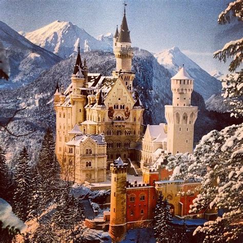 Neuschwanstein Castle Germany The Inspiration For Walt Disney S