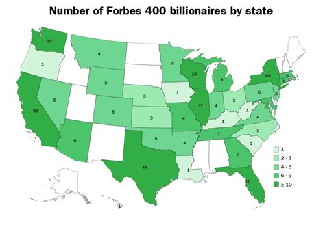 The Forbes 400 Billionaires Where They Live How Much They Own And