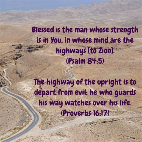 Psalm And Proverbs The Highway Of The Upright Righteous Ones Psalms Psalm