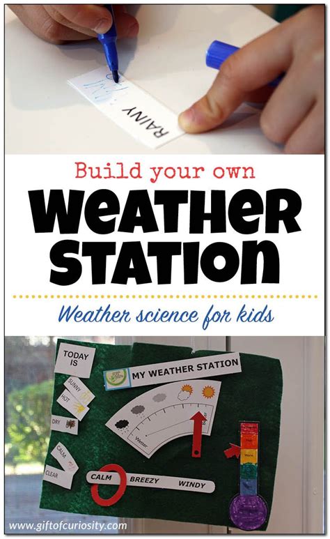 This post may contain affiliate ads at no cost to you. Weather science for kids: Building a weather station ...