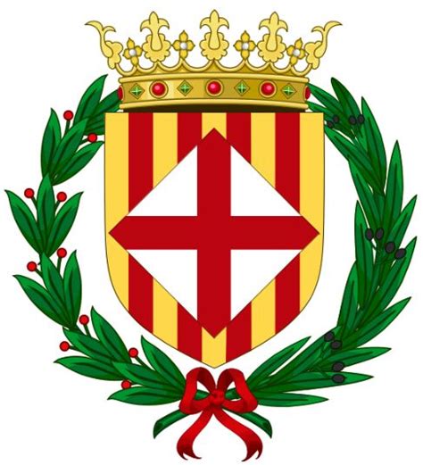 Barcelona Province Escudo De Armas De Barcelona Province Coat Of