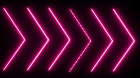 Neon Light Arrow Background After Effects Animation Using
