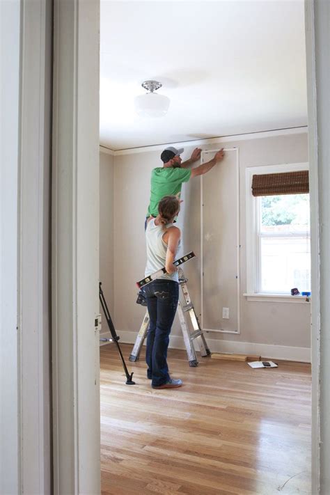 Diy How To Install Panel Moulding — The Grit And Polish Bedroom