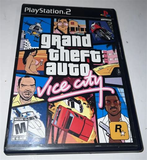 Grand Theft Auto Vice City Gta Sony Playstation 2 Ps2 Complet Testé Eur