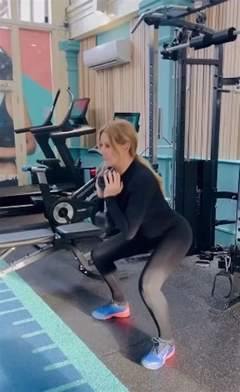 Carol Vorderman Squats In Clingy Outfit As She Reveals Real Age And