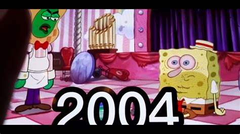 Evolution Of Spongebob Youtube
