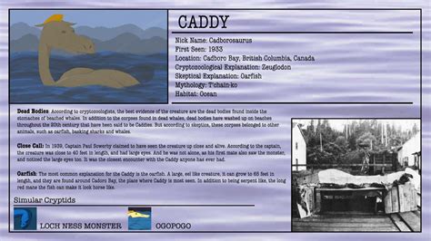 Cryptid Month Caddy By Mcdonaldbros On Deviantart