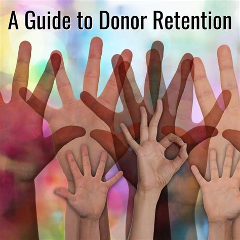 A Guide To Donor Retention Organizing Donors Organizing Fundraising
